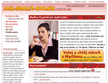 Tablet Screenshot of jak-sbalit-holku.anetka.cz